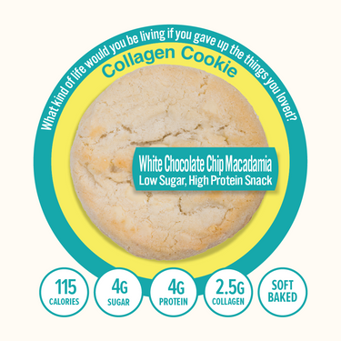 Collagen White Chocolate Macadamia Nut Cookies